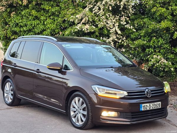 Volkswagen Touran MPV, Diesel, 2015, Brown