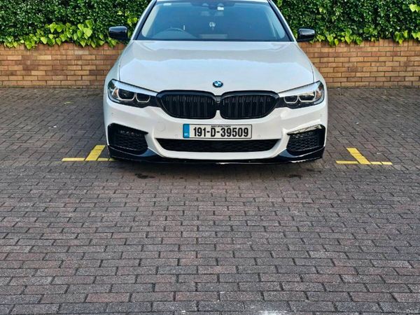 BMW 5-Series Saloon, Diesel, 2019, White