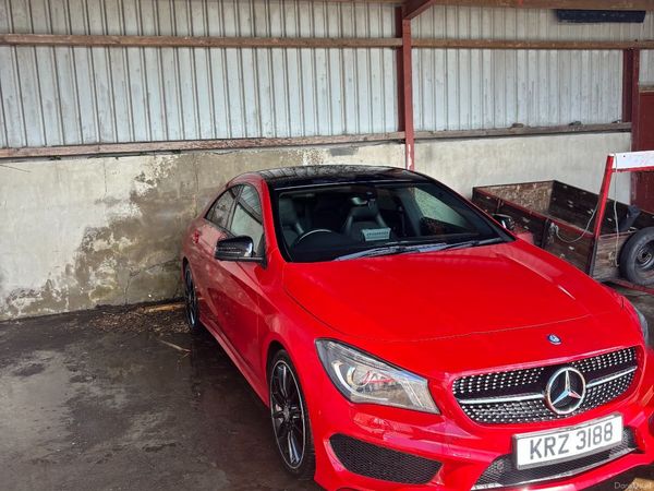 Mercedes-Benz CLA Saloon, Diesel, 2016, Red