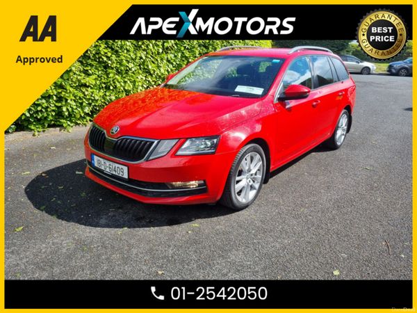 Skoda Octavia Estate, Diesel, 2018, Red