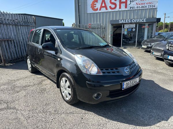 Nissan Note MPV, Petrol, 2008, Black