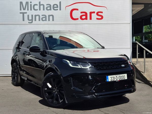Land Rover Discovery Sport SUV, Petrol Plug-in Hybrid, 2022, Black