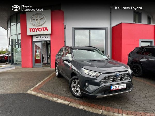 Toyota RAV4 SUV, Petrol Hybrid, 2022, Grey