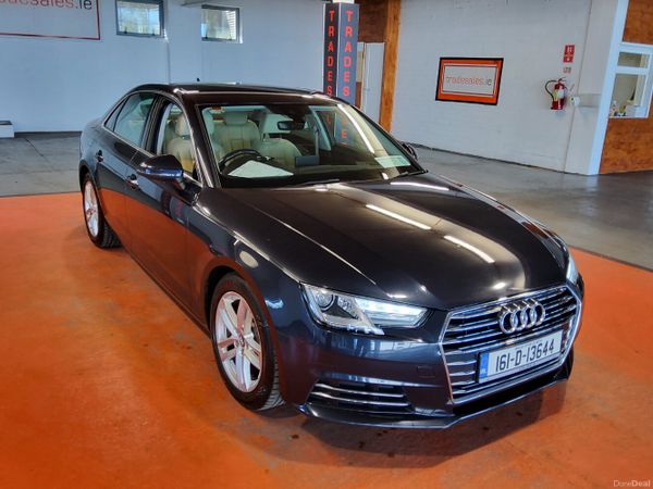 Audi A4 Saloon, Diesel, 2016, Blue