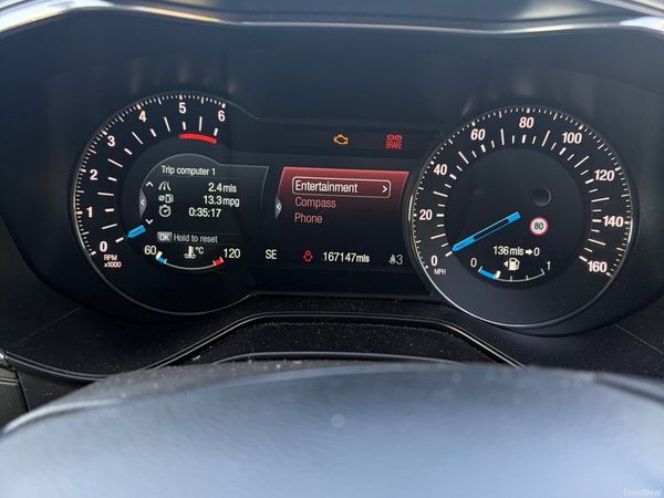 Ford Mondeo Hatchback, Diesel, 2015, Black