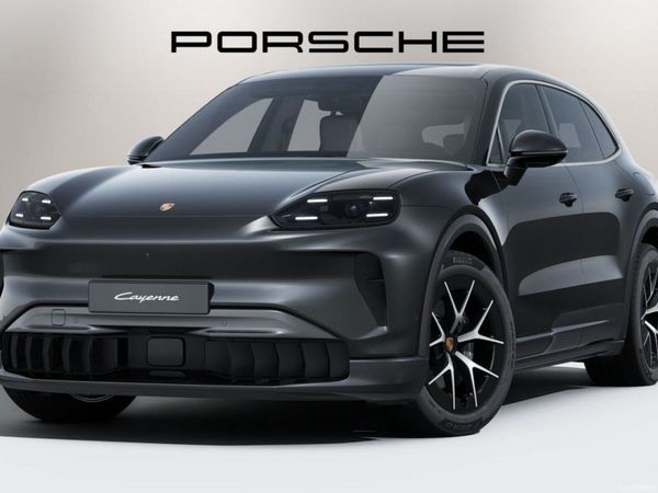 Porsche Cayenne SUV, Electric, 2026, Black