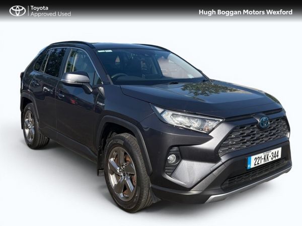 Toyota RAV4 SUV, Petrol Hybrid, 2022, Grey