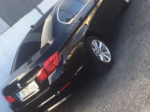 BMW 5-Series Saloon, Diesel, 2013, Black