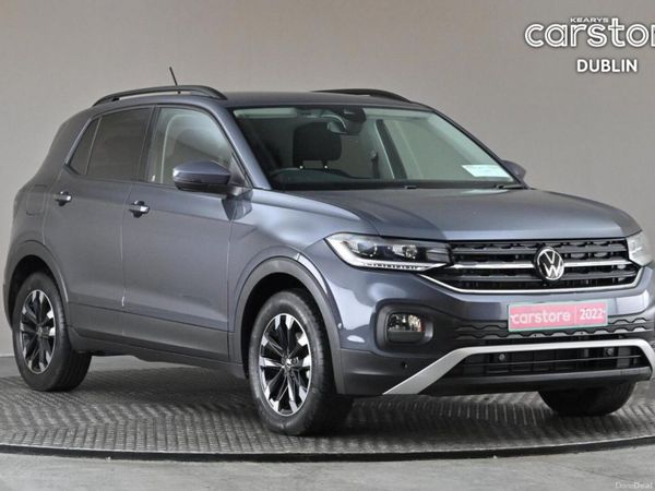 Volkswagen T-Cross SUV, Petrol, 2022, Grey