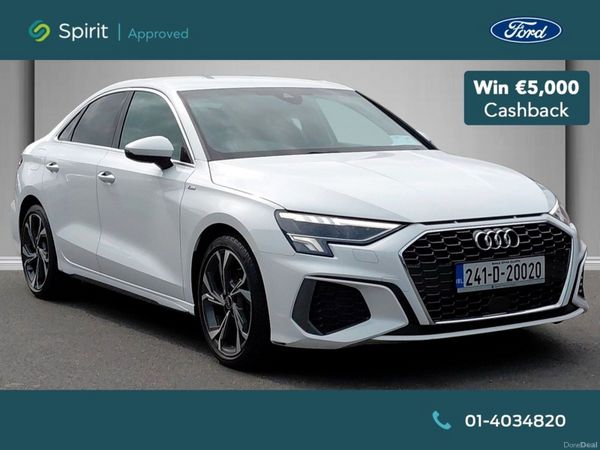 Audi A3 Saloon, Diesel, 2024, White