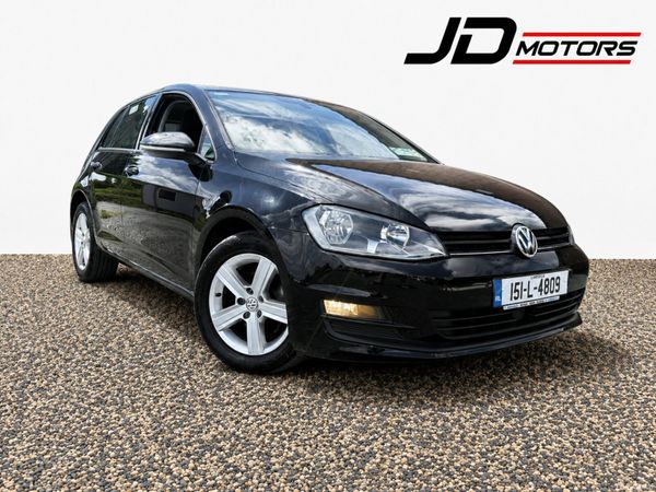 Volkswagen Golf Hatchback, Diesel, 2015, Black