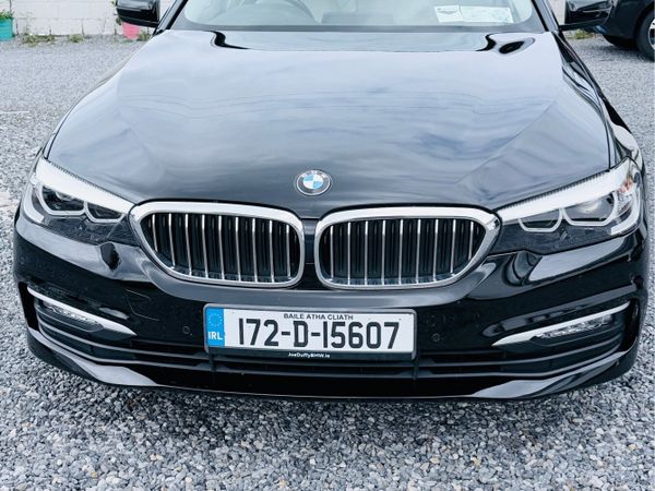 BMW 5-Series Saloon, Diesel, 2017, Black