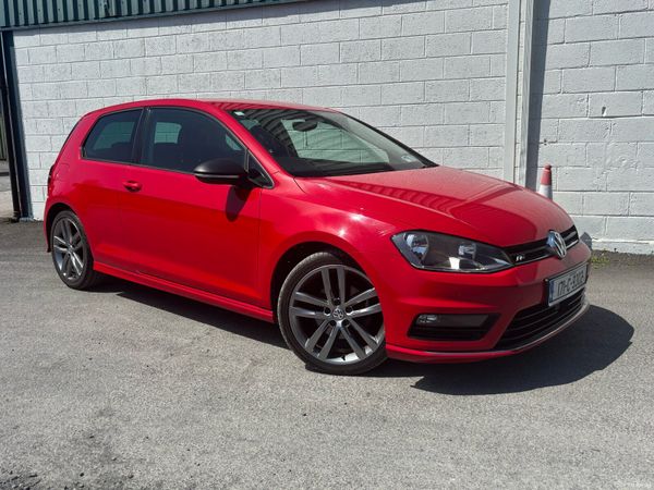Volkswagen Golf Estate, Diesel, 2017, Red