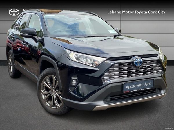 Toyota RAV4 SUV, Petrol Hybrid, 2023, Black