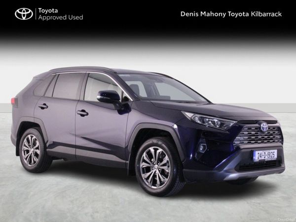 Toyota RAV4 SUV, Petrol Hybrid, 2024, Blue