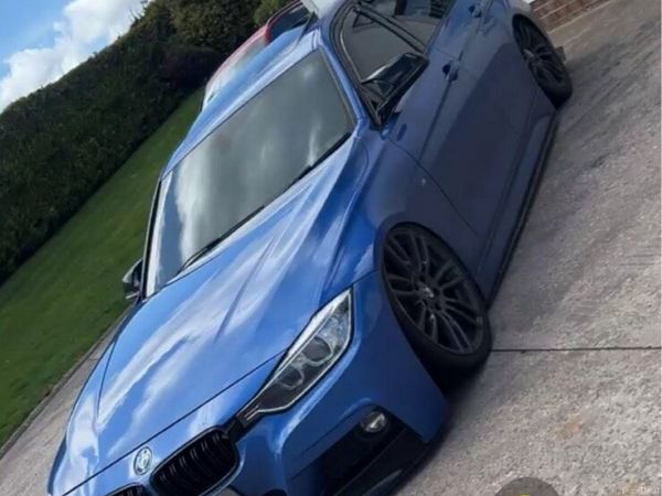 BMW 3-Series Saloon, Diesel, 2014, Blue