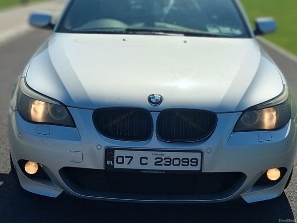 BMW 5-Series Saloon, Diesel, 2007, Silver