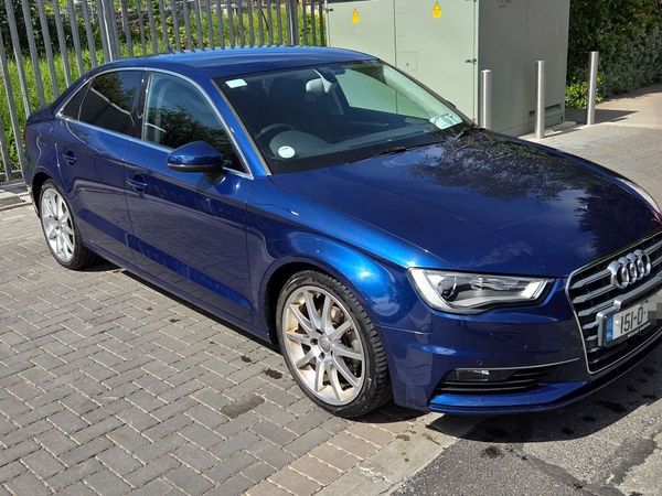 Audi A3 Saloon, Petrol, 2015, Blue