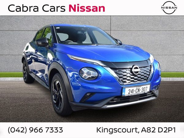 Nissan Juke SUV, Petrol Hybrid, 2024, Blue