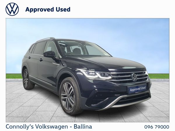 Volkswagen Tiguan Allspace SUV, Diesel, 2023, Black