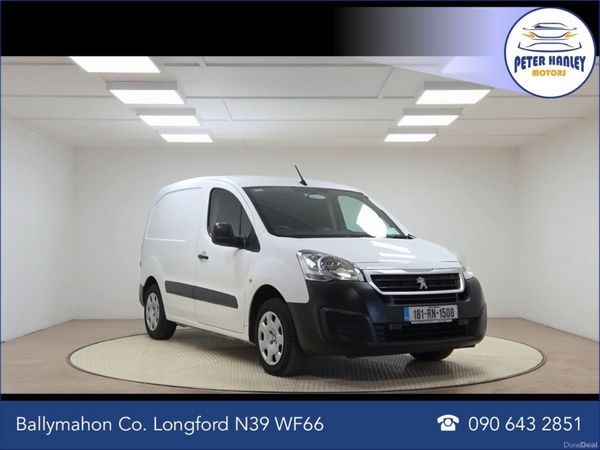 Peugeot Partner MPV, Diesel, 2018, White