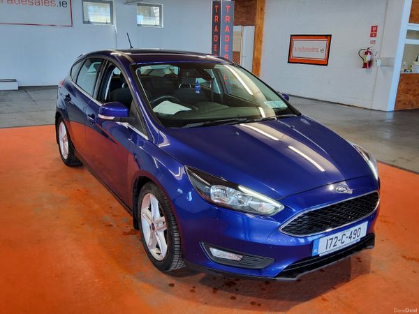 Ford Focus Hatchback, Diesel, 2017, Blue