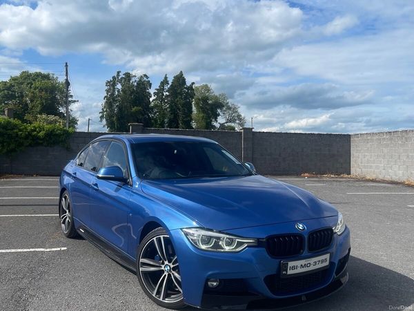 BMW 3-Series Saloon, Diesel, 2016, Blue