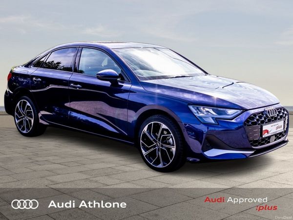 Audi A3 Saloon, Petrol, 2025, Blue