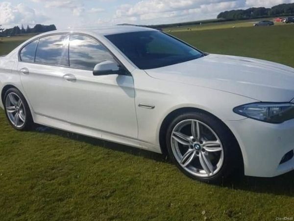 BMW 5-Series Saloon, Diesel, 2016, White