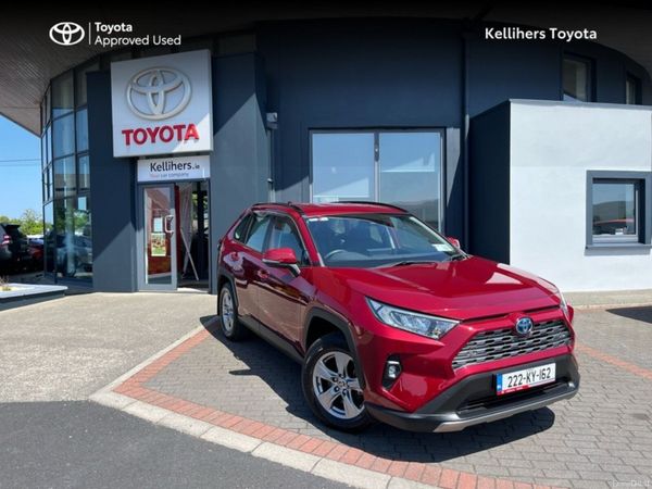 Toyota RAV4 SUV, Petrol Hybrid, 2022, Red