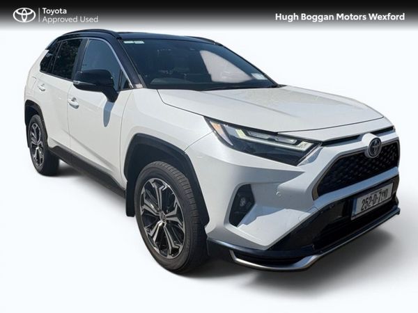 Toyota RAV4 Estate, Petrol Plug-in Hybrid, 2025, White