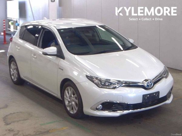 Toyota Auris Hatchback, Petrol Hybrid, 2017, White