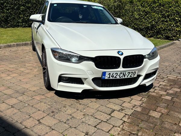 BMW 3-Series Saloon, Diesel, 2014, White
