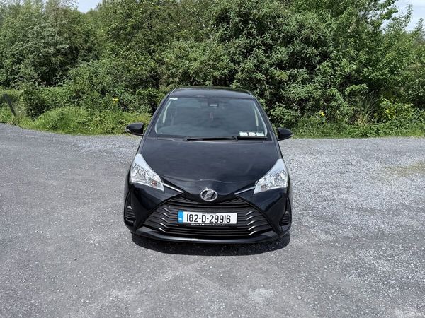 Toyota Vitz Hatchback, Petrol, 2018, Black