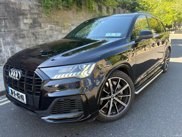 Audi Q7 SUV, Petrol Plug-in Hybrid, 2021, Black