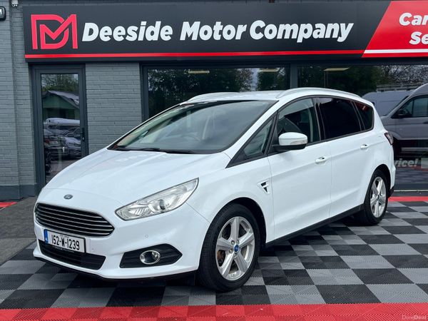Ford S-Max MPV, Diesel, 2015, White
