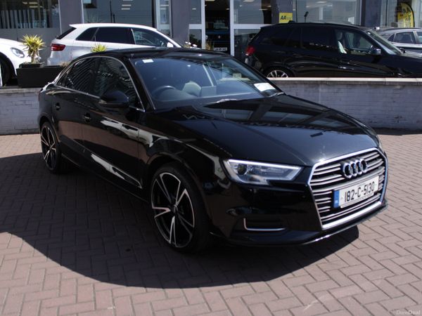 Audi A3 Saloon, Petrol, 2018, Black