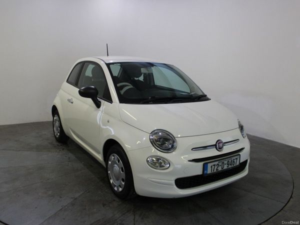 Fiat 500 Hatchback, Petrol, 2017, White