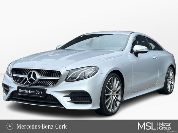 Mercedes-Benz E-Class Coupe, Diesel, 2017, Silver