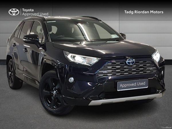 Toyota RAV4 SUV, Petrol Hybrid, 2022, Blue