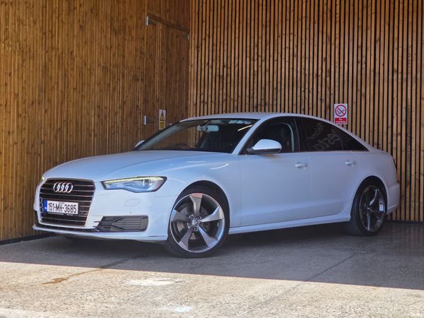 Audi A6 Saloon, Diesel, 2015, White