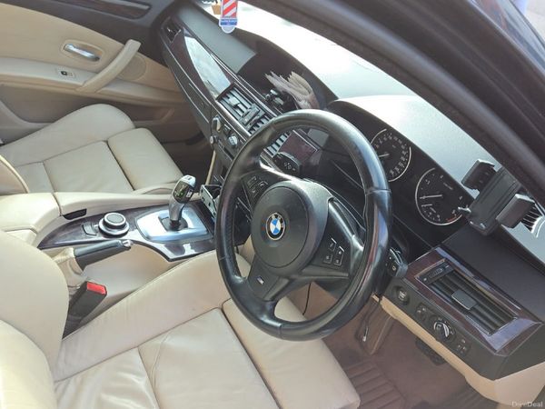 BMW 5-Series Saloon, Diesel, 2008, Black