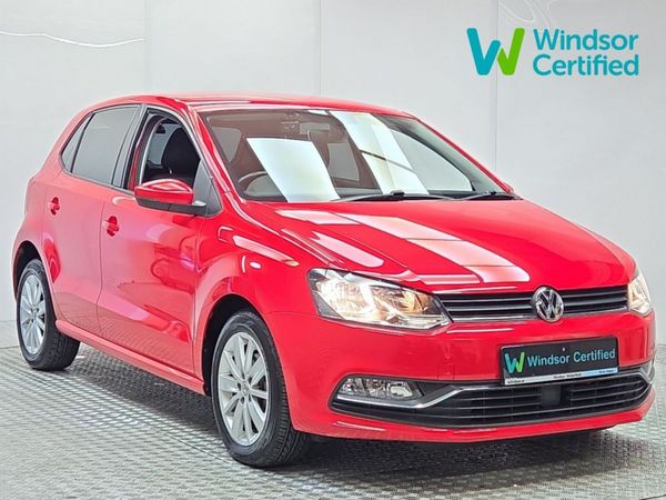 Volkswagen Polo Hatchback, Petrol, 2017, Red