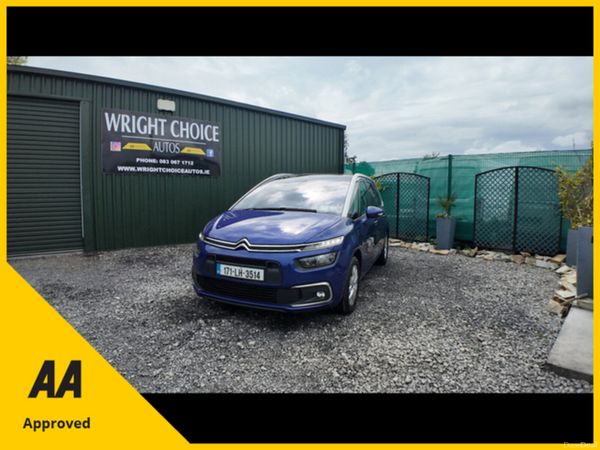 Citroen Grand C4 Picasso MPV, Diesel, 2017, Blue