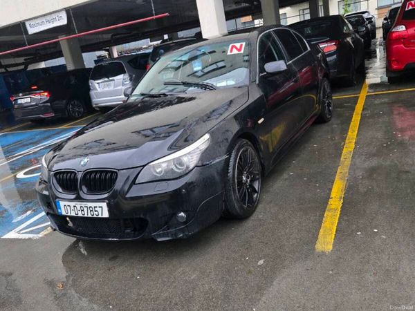 BMW 5-Series Saloon, Diesel, 2007, Black