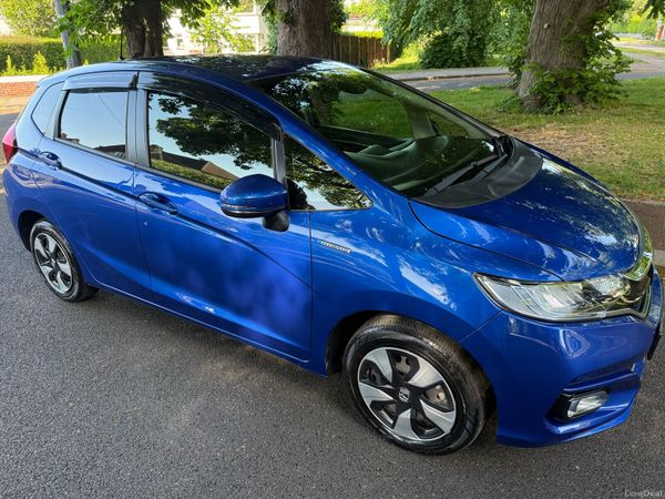 Honda Fit Hatchback, Hybrid, 2019, Blue