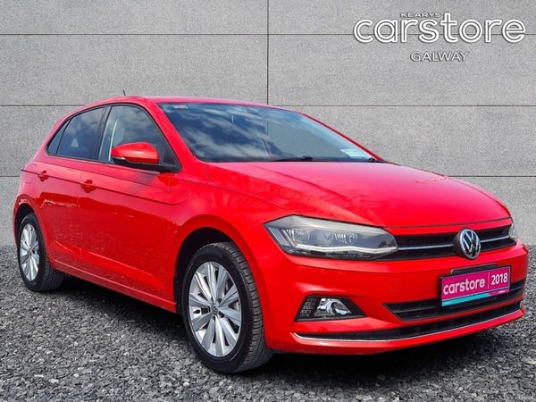 Volkswagen Polo Hatchback, Petrol, 2018, Red