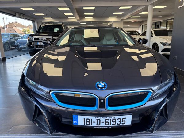 BMW i8 Coupe, Petrol Plug-in Hybrid, 2018, Grey