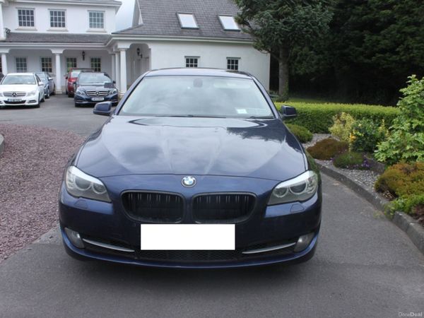 BMW 5-Series Saloon, Diesel, 2011, Blue