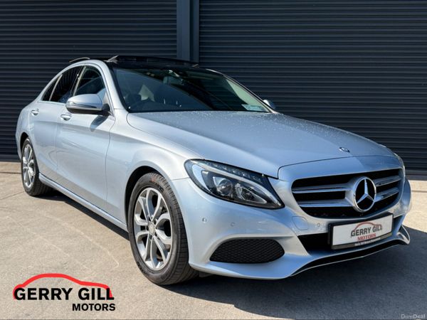 Mercedes-Benz C-Class Saloon, Diesel, 2017, Silver